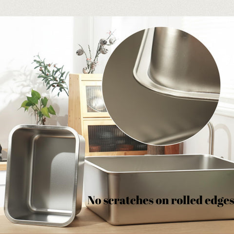 GOVNPJ 18L stainless basin handles large utensils and pots with ease