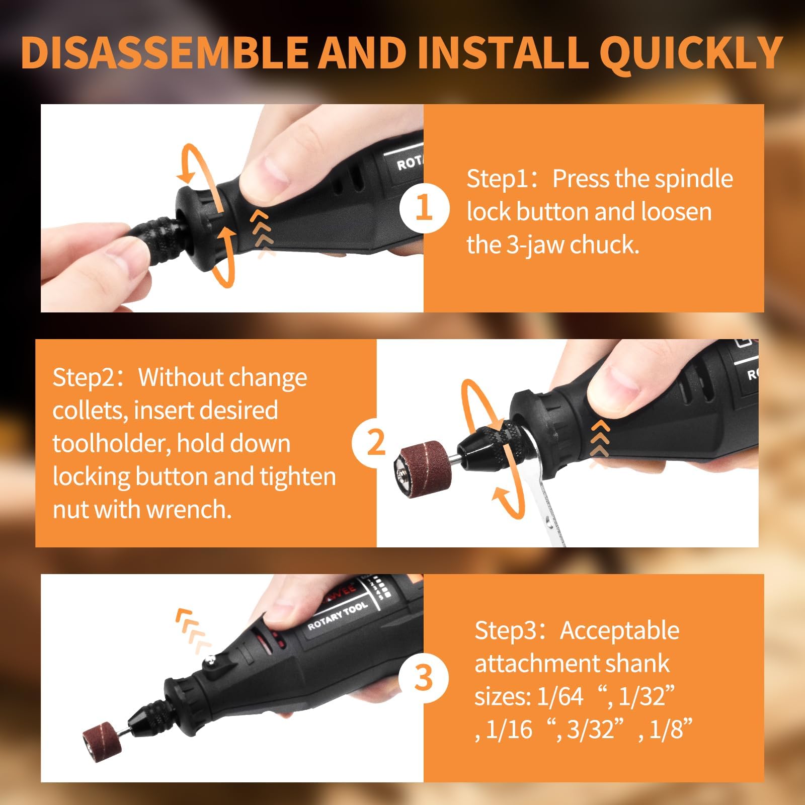 GOXAWEE drill locator helps precision during wood and small-part work