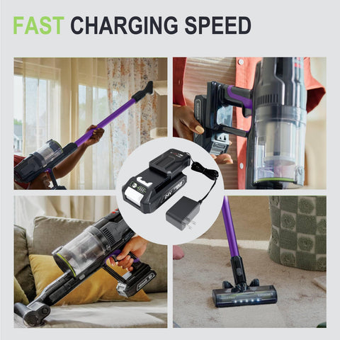 GOXX charger LED indicator display highlights easy plug-and-charge operation.