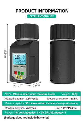 GOYOJO GS25A voice prompt guides easy operation in the field.
