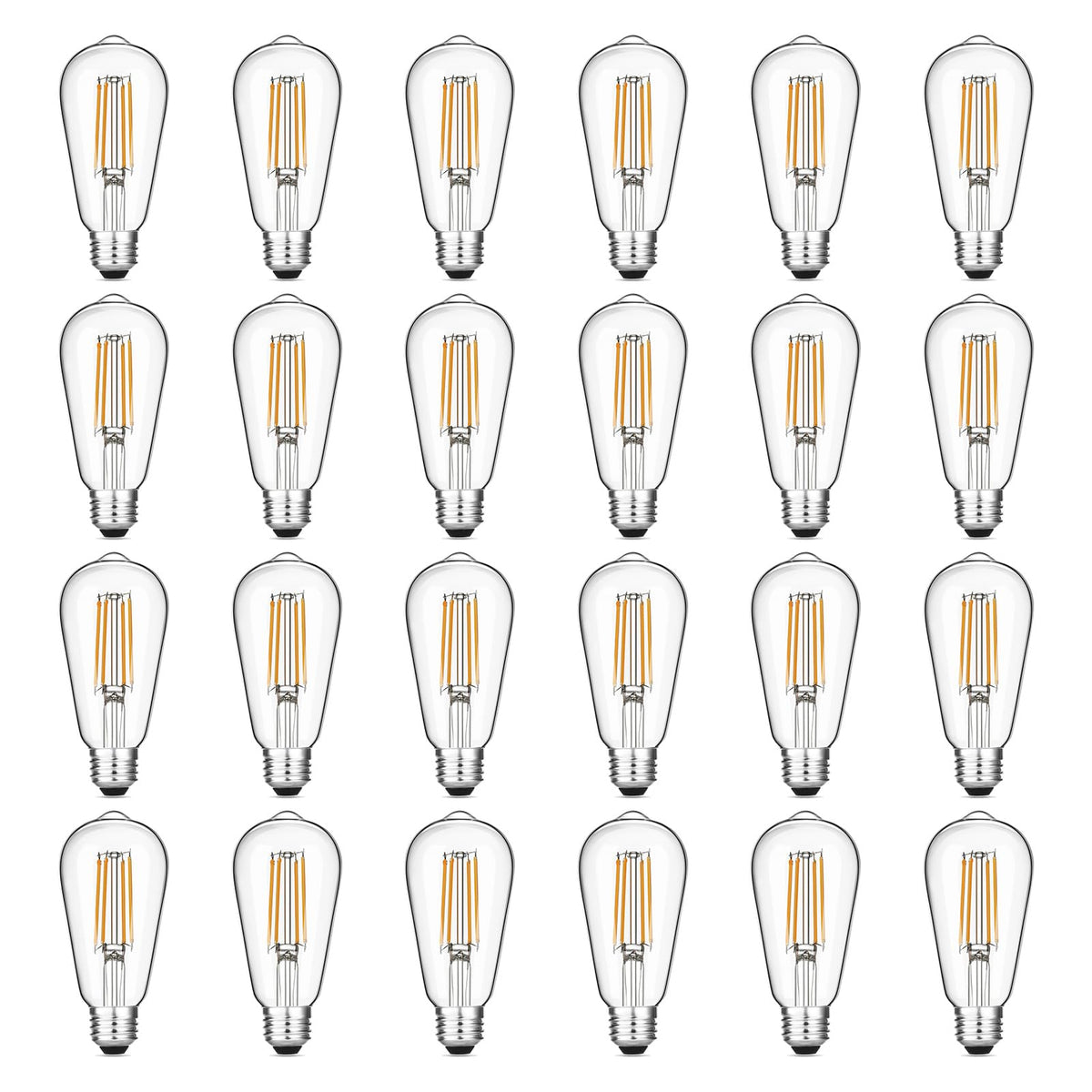 Gozelux vintage LED Edison bulb dimmable glow for cozy living spaces