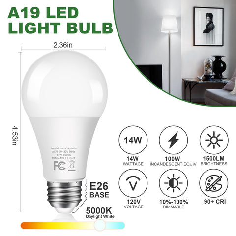 GOZIG 16-pack LED bulbs for easy home-wide replacement.