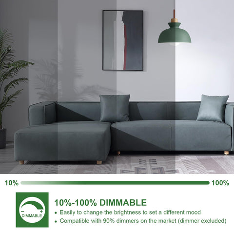 GOZIG dimmable A19 LED bulb with E26 base fits standard sockets.