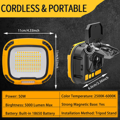GOZLILU IPX4 waterproof design suits indoor and outdoor use.