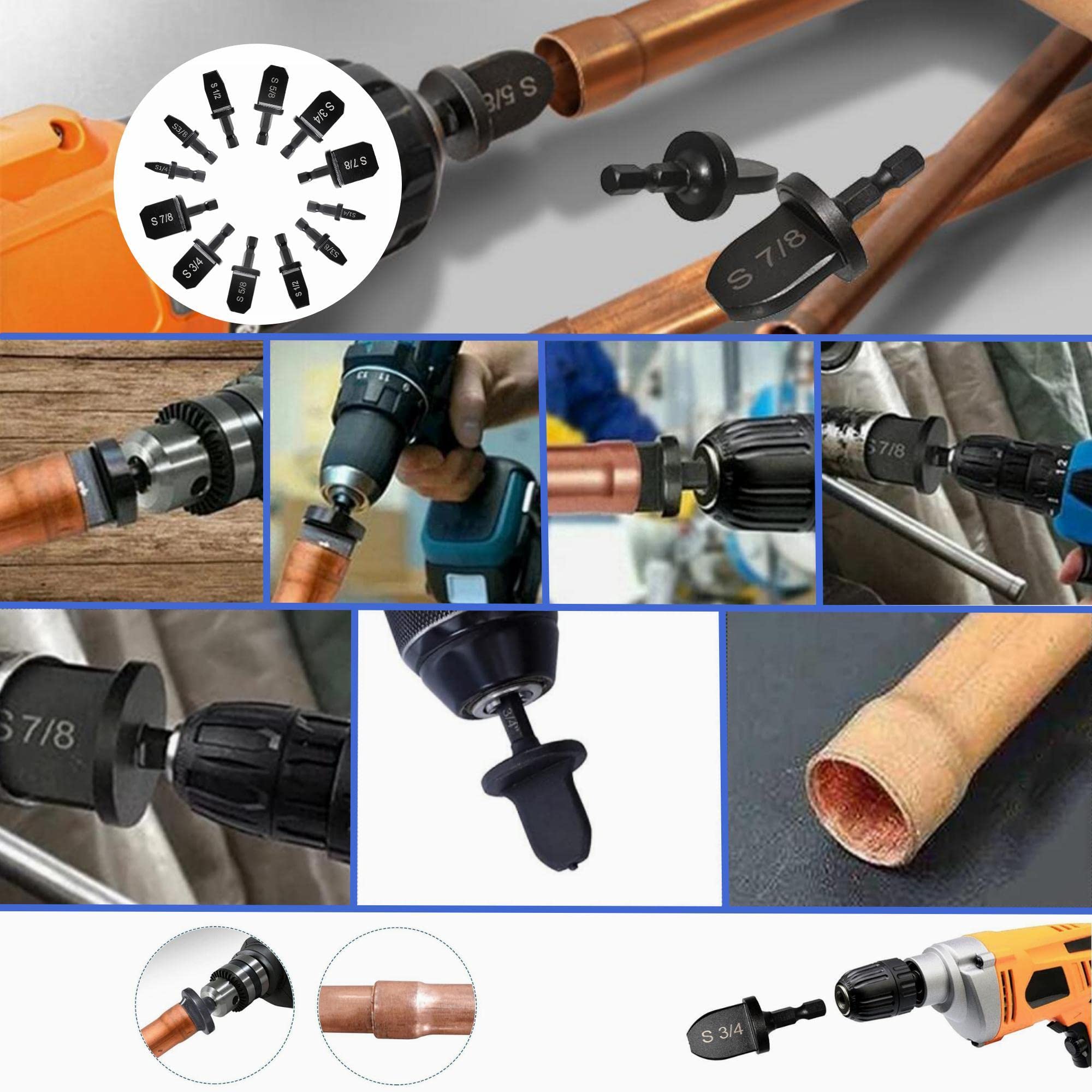 GQFOWE compact tool set stores neatly in a toolbox for on-site work.