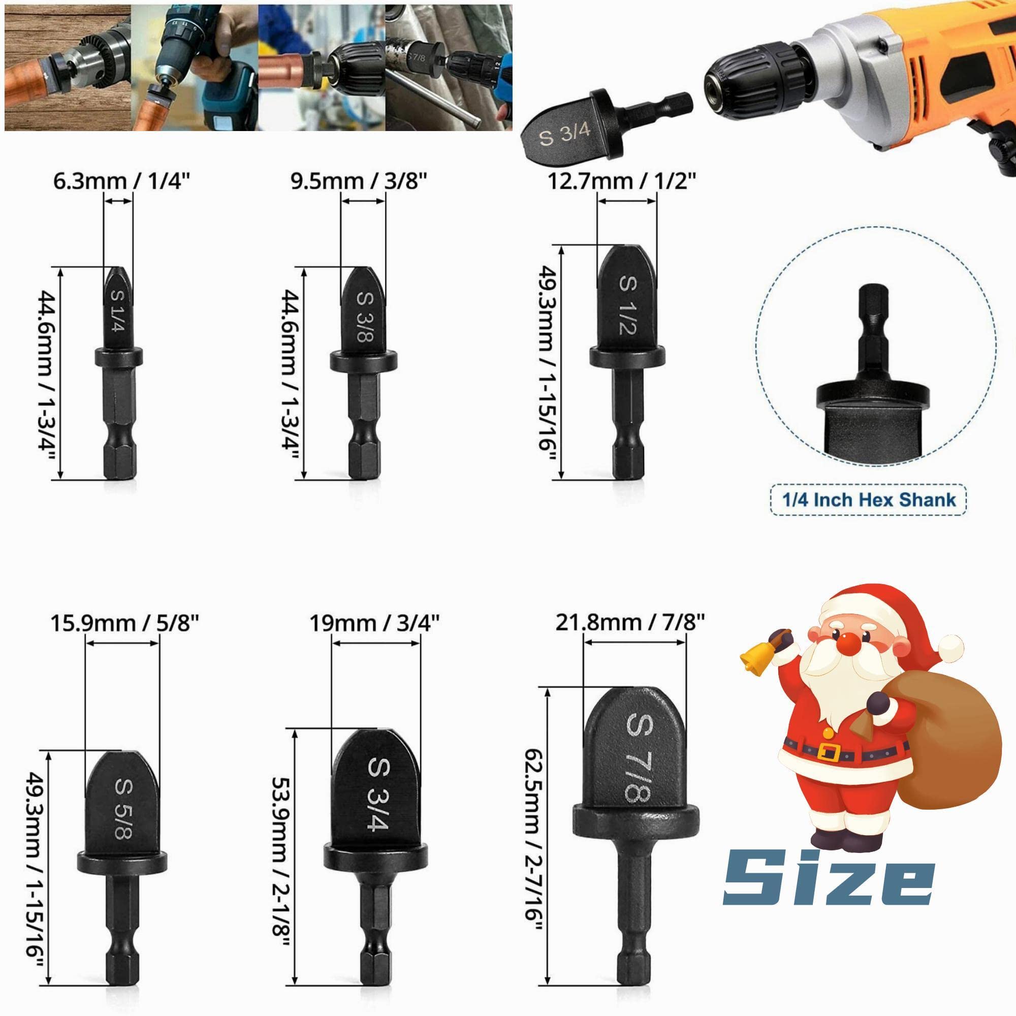 GQFOWE swaging drill bits in ball-bearing steel for durable HVAC use.