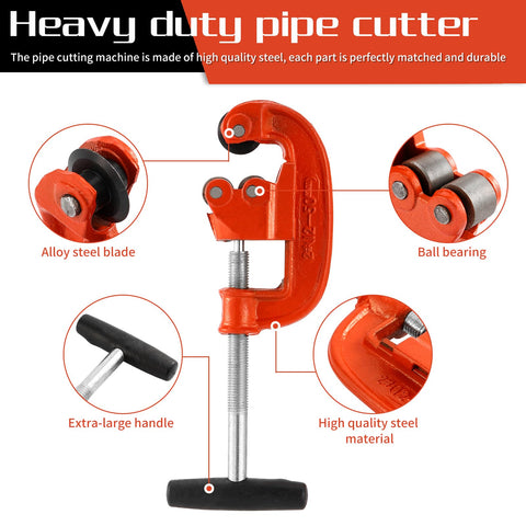 GQGP heavy-duty metal tube cutter offers durable performance on tough materials.