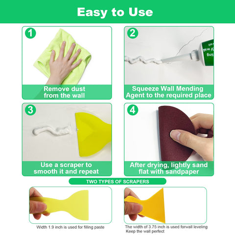 GQLife-ing 4 inch sandpaper for a smooth finish with the repair kit.