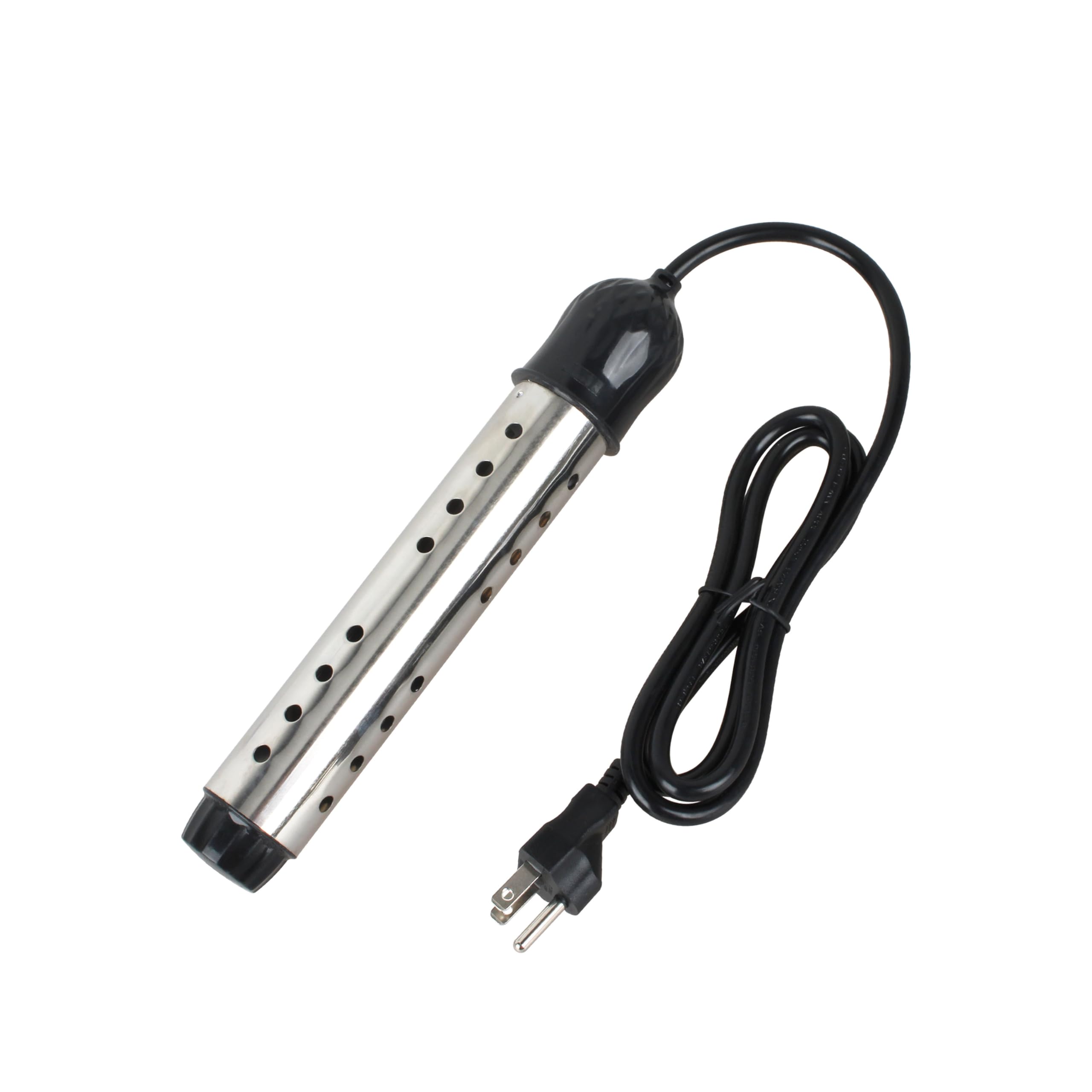 GQNDGN immersion heater Model A in water for portable camping warmth