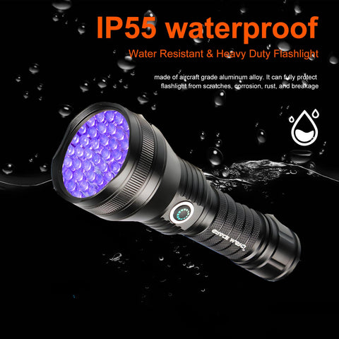Grace Marci rechargeable-uv-flashlight delivers cordless convenience.