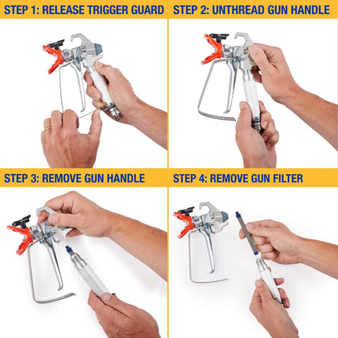 Graco SG3 replaceable needle simplifies routine maintenance.