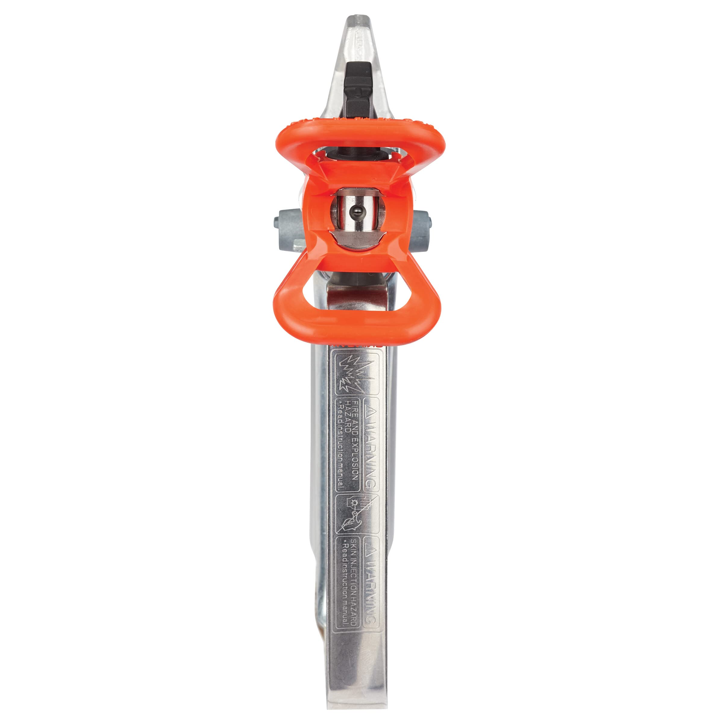 Graco SG3 safety lock keeps the handle secured when not spraying.