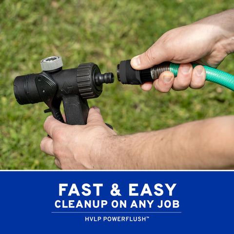 Graco EVO Plus lightweight ergonomic design reduces fatigue during spraying.