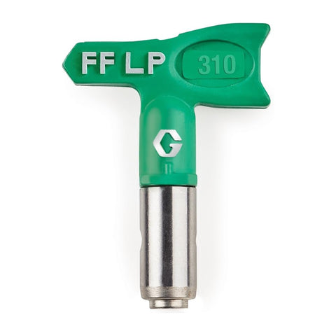 Graco FFLP310 RAC X fine finish tip enables precise low-pressure spraying