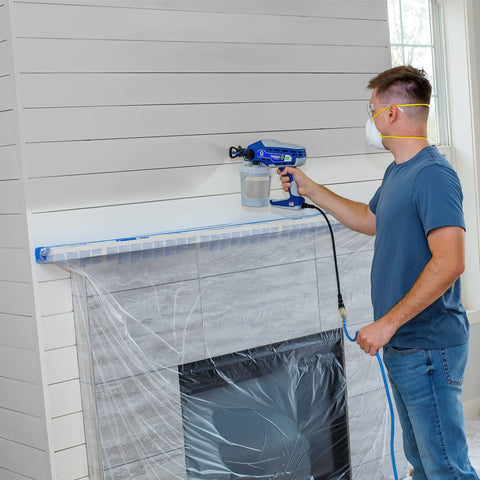 Graco TrueCoat 360 sprayer assembly for quick setup and use