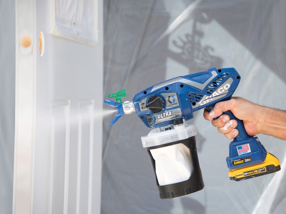 Graco 17M363 pump detail highlighting TriX triple-piston design