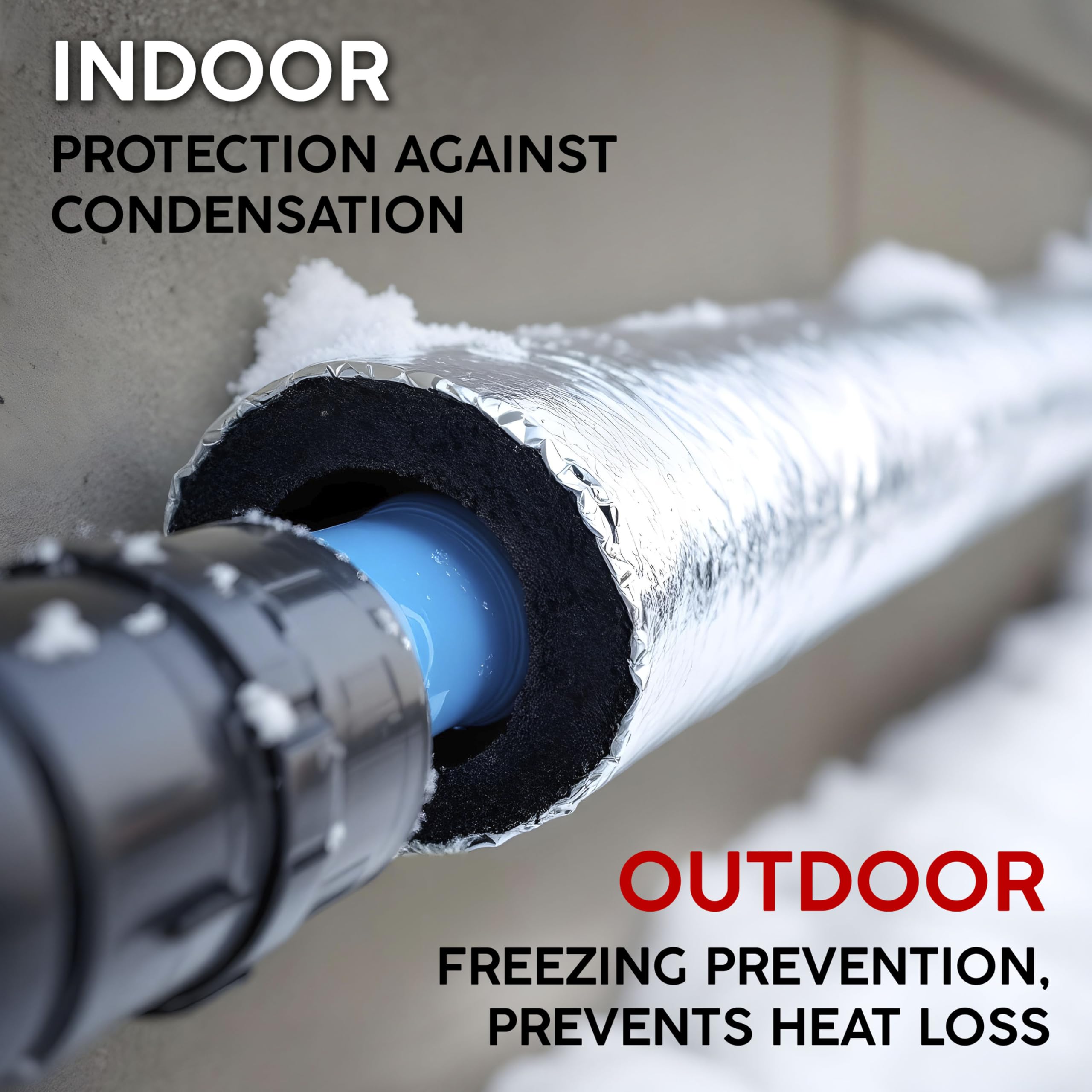 Granatan insulation helps minimize heat loss in cold weather.