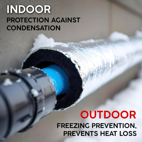 Granatan insulation helps minimize heat loss in cold weather.
