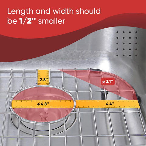 Granatan sink protector grid with multi‑purpose use for drying and cooling