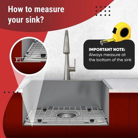 Granatan stainless steel sink protector resists rust for lasting shine