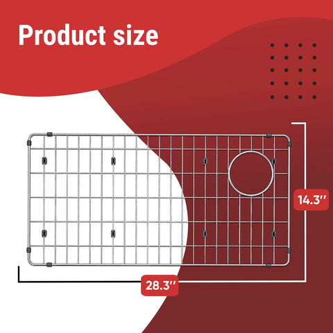 Close-up of Granatan grid showing durable stainless steel construction.