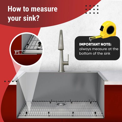 Granatan vinyl feet elevate the grid to prevent scratches and slipping