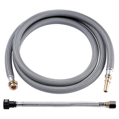 Grandiance 88624000 pull-out hose with brass end connection for secure installation.