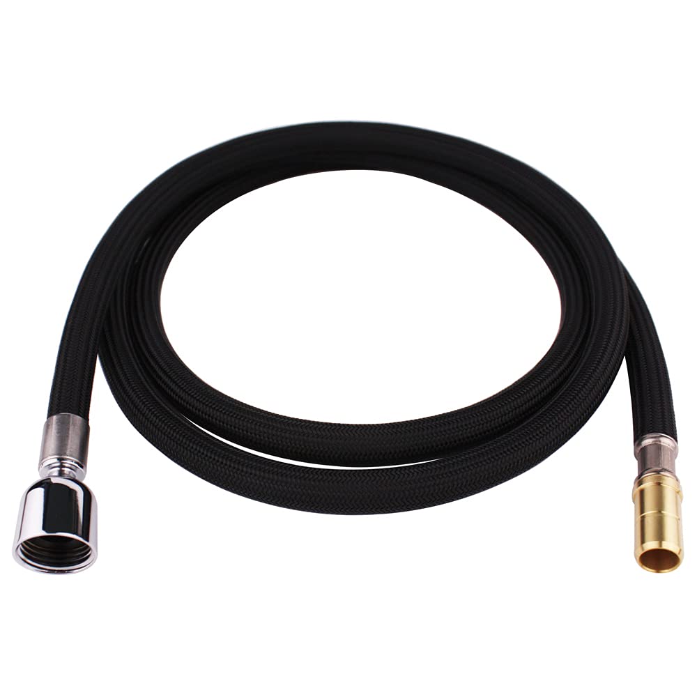 Grandiance K-1219935-BC hose kit connected to Kohler pull-down faucet for reliable water flow