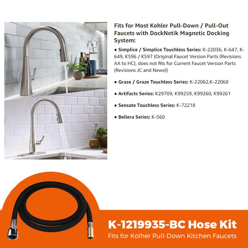 67-inch length provides ample reach for versatile sink configurations