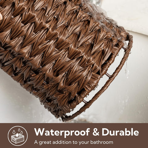 GRANNY SAYS dustproof lid used as shelf for wipes or phone in brown