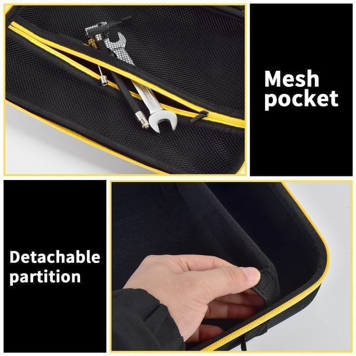 Grapsa case for DeWalt DCD771B 20V keeps drill and bits neatly stored.