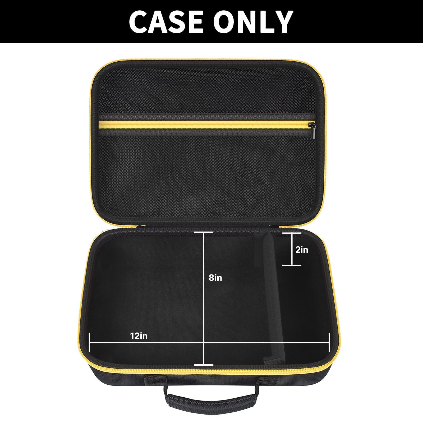 Grapsa storage case for AstroAI tire inflator secures the unit and accessories during travel.