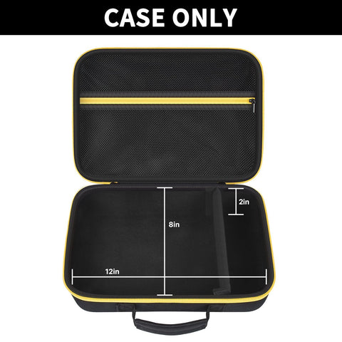 Grapsa storage case for AstroAI tire inflator secures the unit and accessories during travel.