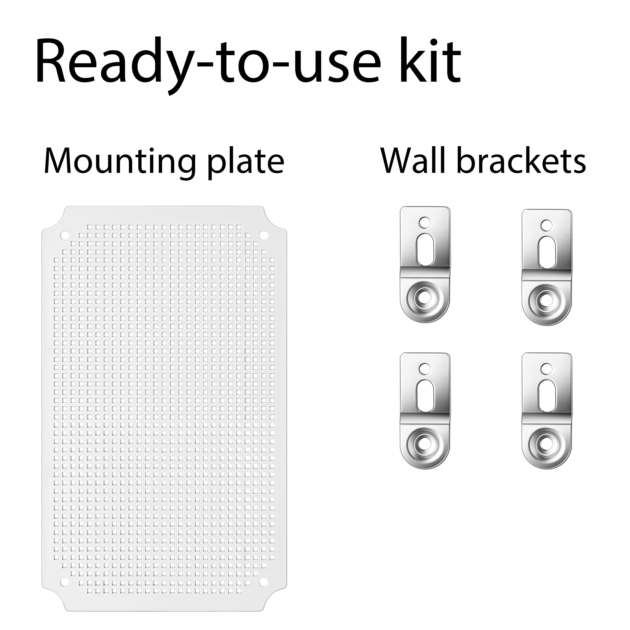 Gratury Junction Box uses high-grade ABS for lightweight yet sturdy protection.