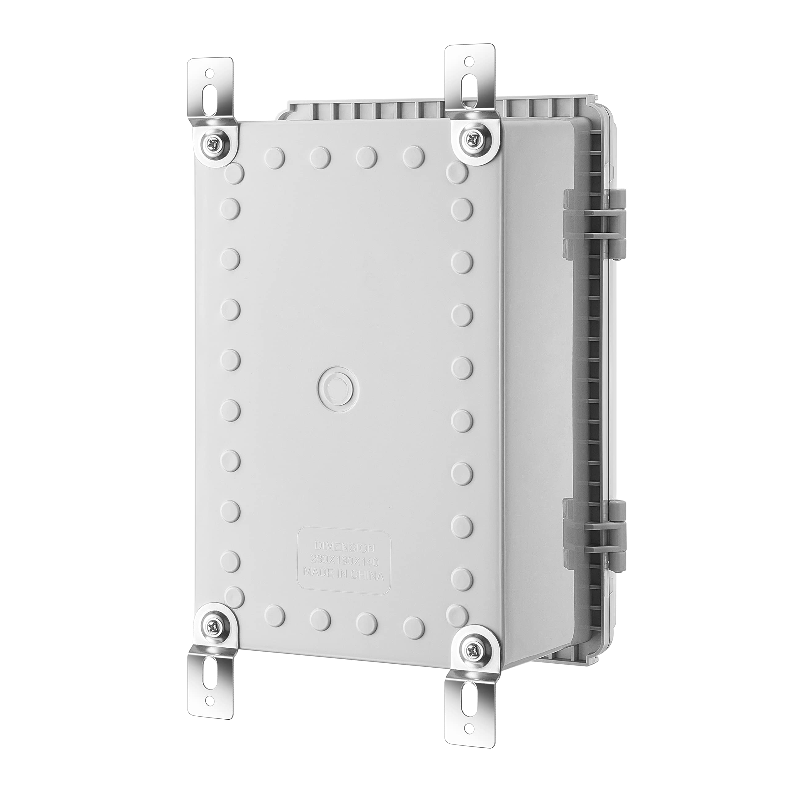 Gratury Junction Box allows cable outlets to be drilled for flexible wiring.