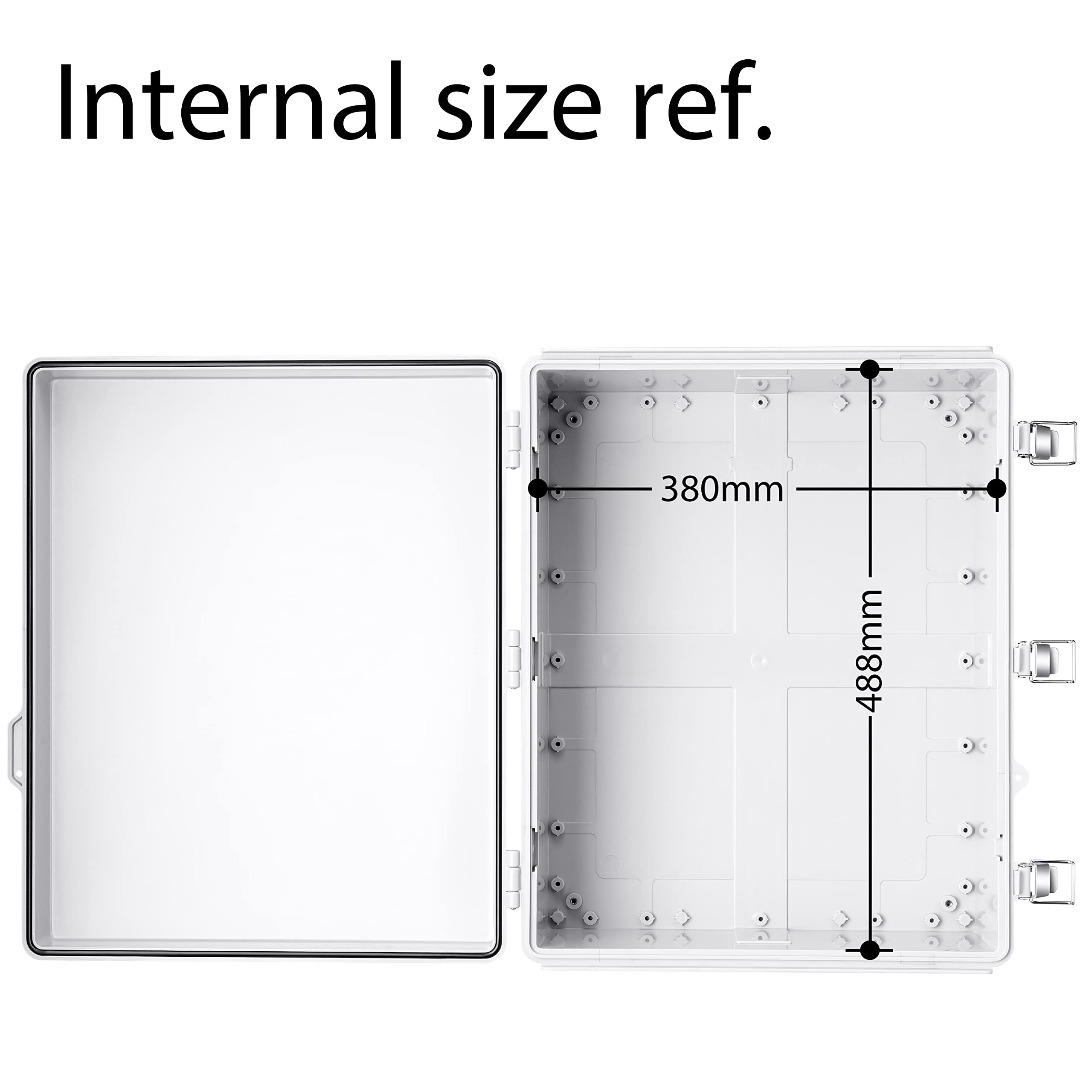 Gratury wall bracket shown enables simple reliable wall mounting