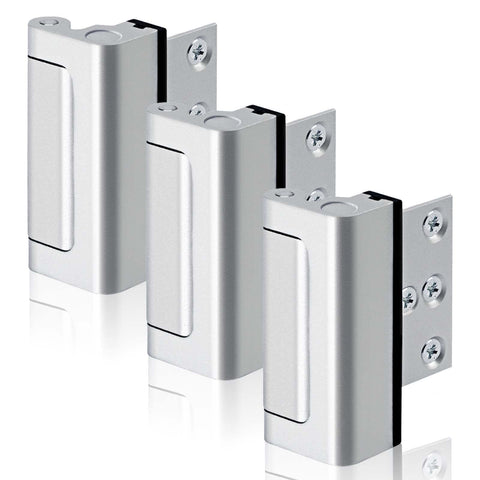 GreaTalent 3Pack frame-mounted door lock enhances home security.