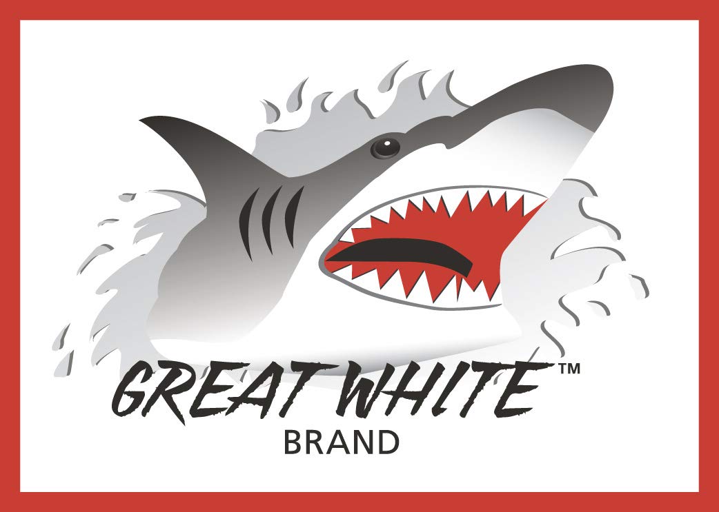 Great White sash cord #8 proudly made in the USA
