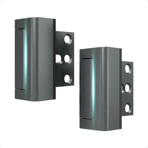 GreaTalent 2Pack door reinforcement lock: sturdy aluminum build secures entry.