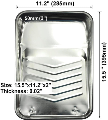 Greatandrew 9-inch tray liner set for efficient painting projects