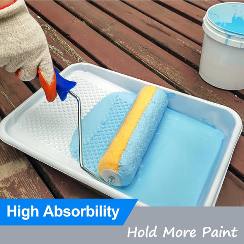 Greatandrew easy clean and reusable roller covers for multiple projects
