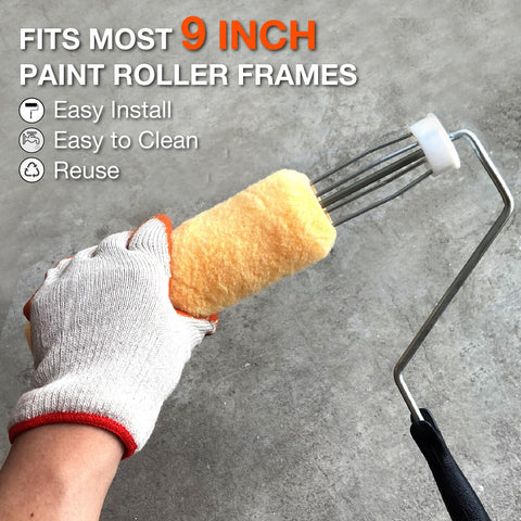 Greatandrew indoor and outdoor painting with durable polyester covers on walls and doors