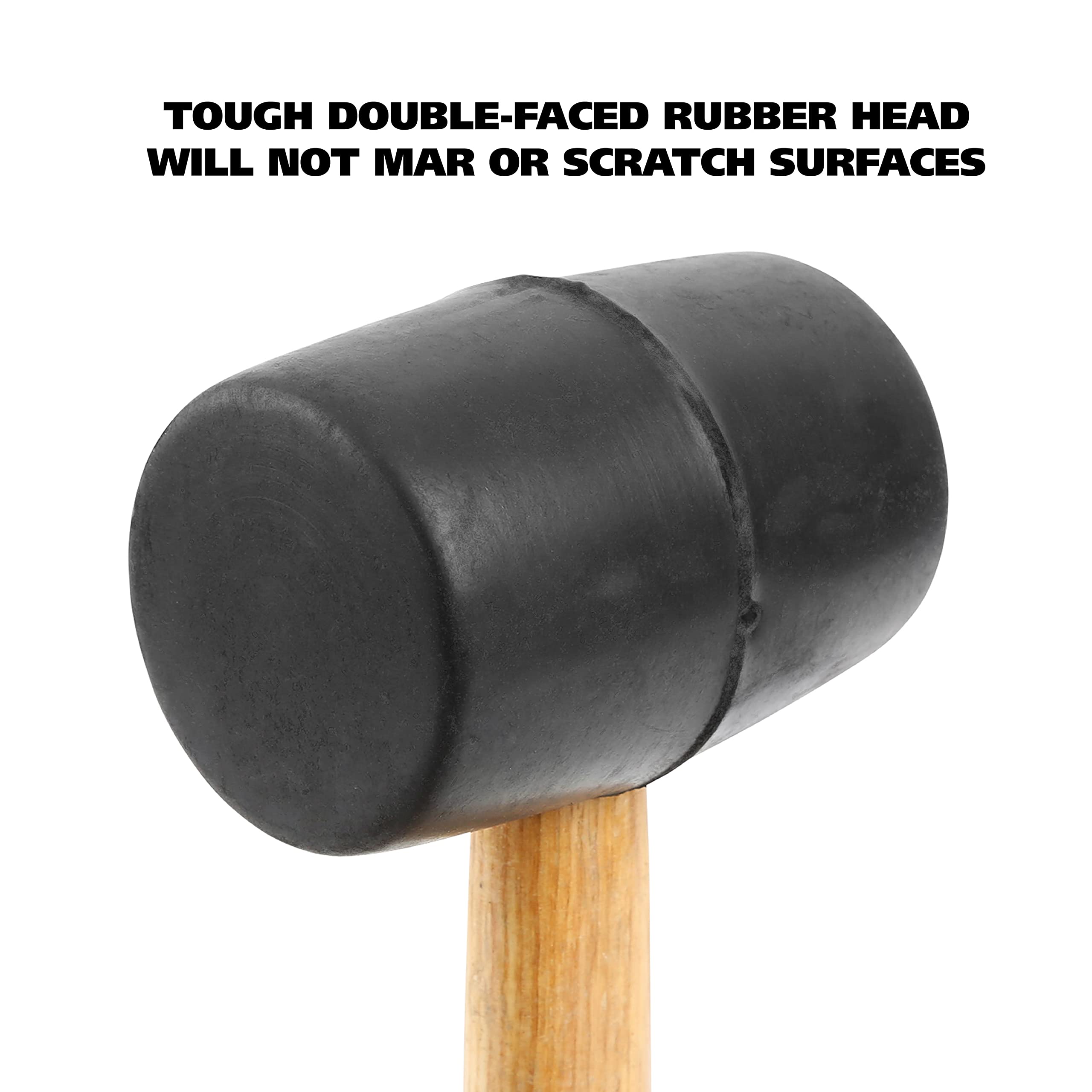 GreatNeck RM8 wooden handle emphasizes a comfortable grip and balanced feel.