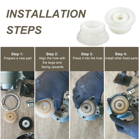 Greatshow plastic piston bumper offers durable cushion and shock absorption.