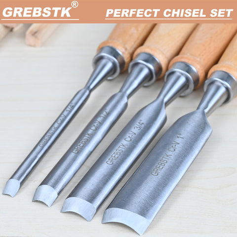 GREBSTK beech handle ergonomic grip for comfortable use and impact resistance.