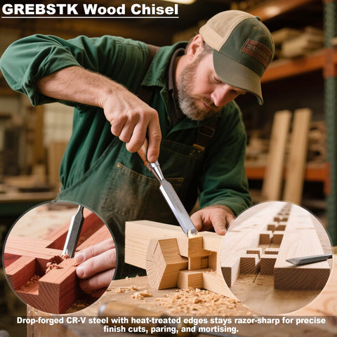 GREBSTK storage bag protects blades and keeps tools organized.
