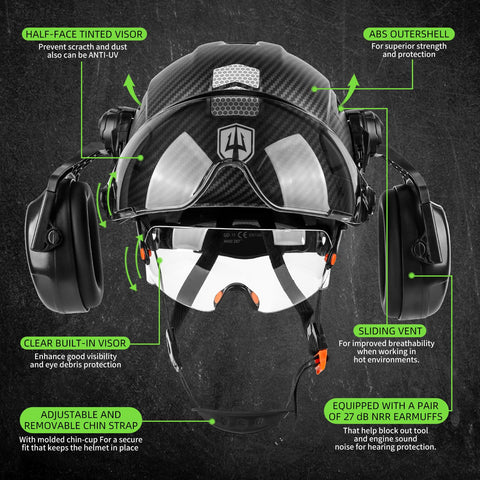 GREEN DEVIL 6-point suspension offering comfortable head support