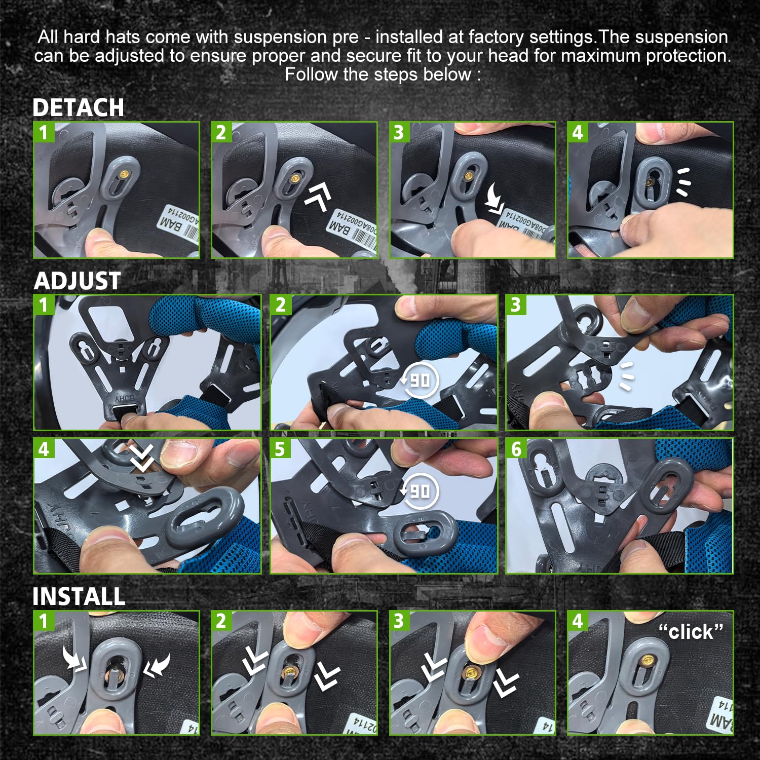 GREEN DEVIL cooling liner helps reduce heat and moisture