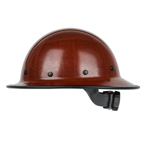 GREEN DEVIL hard hat in use on a construction site