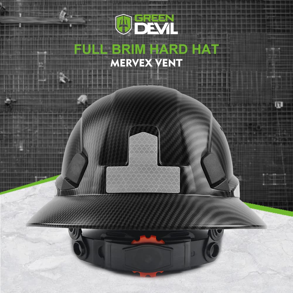 GREEN DEVIL hi-vis reflective stripes improve visibility in low light